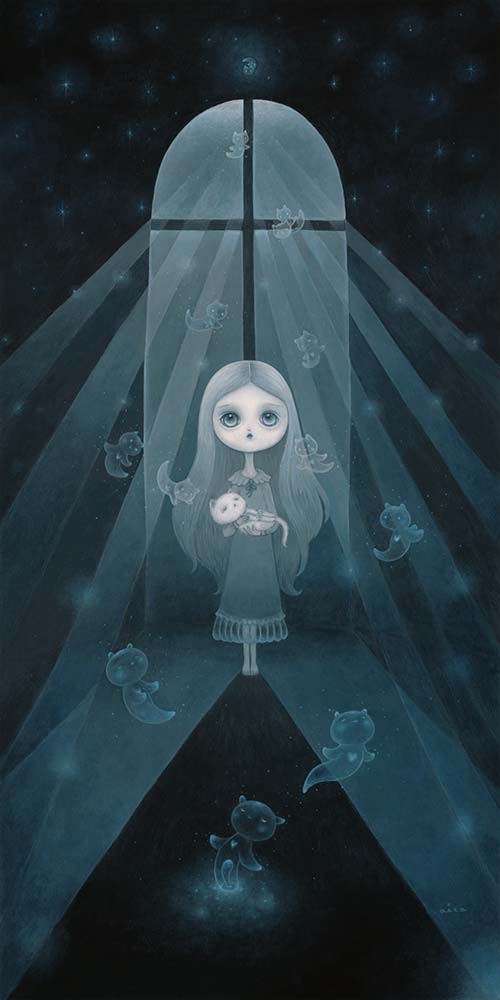 From Our Shadows Painting by aica, Art Artist aica